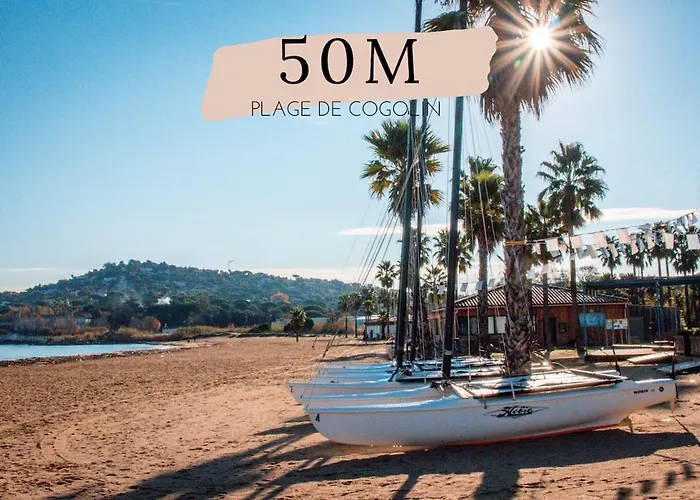 Soleil D'azur - Accessible A Pied - Piscine Apartment Gassin
